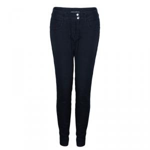 Pre Owned Dolce and Gabbana Black Denim Skinny Jeans M