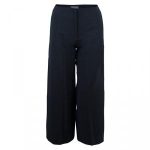 Pre Owned Balenciaga Black Classic Boyish Flare Trousers S