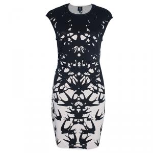 Pre Owned McQ by Alexander McQueen Swallow Print Dress L