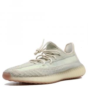 Pre Owned Yeezy 350 V2 Citrin Sneakers Size 46 2/3