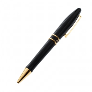 Aigner Black Resin Ballpoint Pen & Cufflink Set