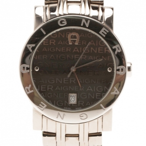 Aigner Grey Stainless Steel Cortina Men's Wristwatch 38MM