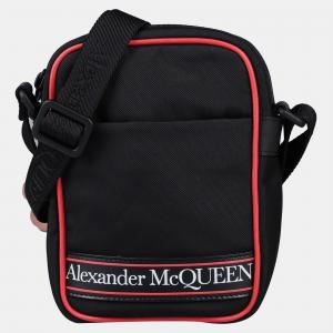 Alexander McQueen Black Nylon Crossbody Bag