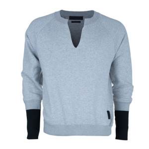 Alexander McQueen Men's Gray V-Neck Sweater L
