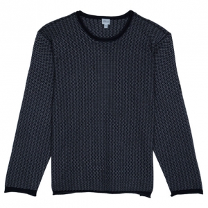 Armani Collezioni Grey Cashmere Sweater XXL
