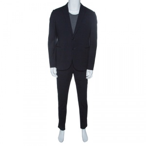 Armani Collezioni Navy Blue M Line Drop-8 Tailored Suit XL