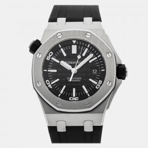 Pre-Owned Audemars Piguet Royal Oak Offshore Diver 15703ST.OO.A002CA.01 Automatic Men's Watch 42 mm