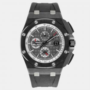 Pre Owned Audemars Piguet Royal Oak Offshore 26405CE.OO.A002CA.01.A Automatic Black ceramic Men's Wristwatch 44 mm