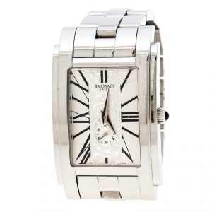 Balmain Silver White Stainless Steel 2721 Men's Wristwatch 32 mm