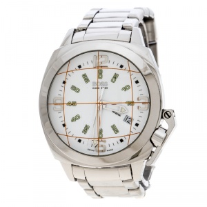  Boss By Hugo Boss White Stainless Steel 1800 Men's Wristwatch 42 mm