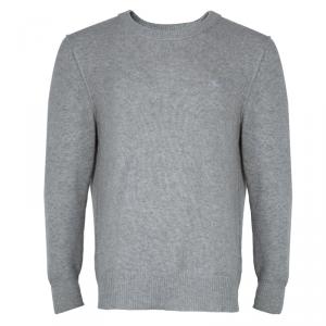 Pre Owned Burberry Men's Grey Knit Sweater XL