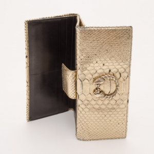 Bvlgari Gold Python Wallet 