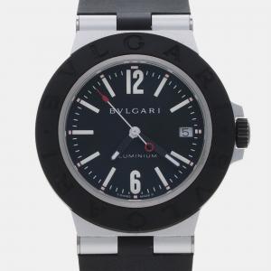 Pre Owned Bvlgari BB Aluminium BB40AT Automatic Aluminum Men's Wristwatch 40 mm