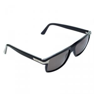 Cartier Navy Blue Santos De Cartier Wayfarer Sunglasses 