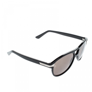 Cartier Black Cartier De Santos Aviator Sunglasses