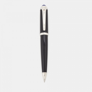 Pre Owned Cartier R de Cartier Composite Resin Silver Tone Pen