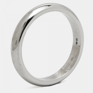Cartier Platinum 1895 Platinum Wedding Band Ring Size 64