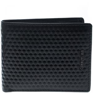 Cerruti 1881 Black Leather Cleveland Bifold Wallet
