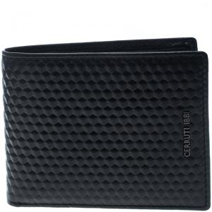 Cerruti 1881 Black Leather Cleveland Bifold Wallet