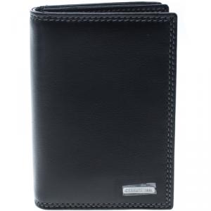 Cerruti 1881 Black Leather Rodi Card Case