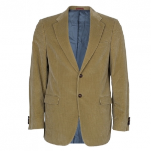 CH Carolina Herrera Beige Corduroy Men's Blazer M