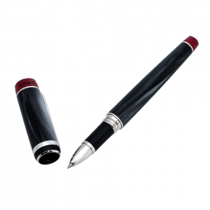 Chopard Racer Dark Grey Resin Palladium Plated Rollerball Pen
