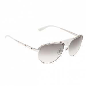 Chopard Silver and White SCHA12M Aviators