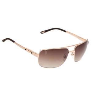 Chopard Gold SCH933 Polarized Rectangle Aviators