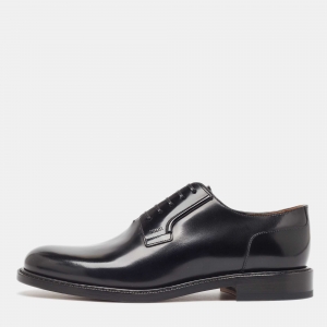 Dior Black Leather Lace Up Derby Size 42
