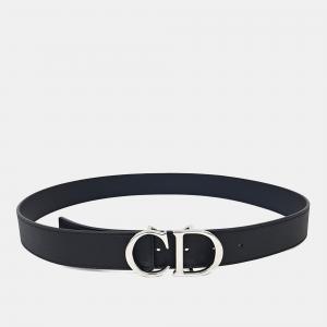 مملوكة مسبقًا Christian Dior Leather Homme Reversible Belt