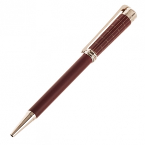 Dior Brown Stainless Steel and Resin Pen