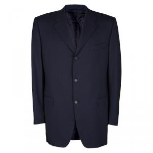 Dior 30 Montaigne Navy Blue Wool Blazer XXXL