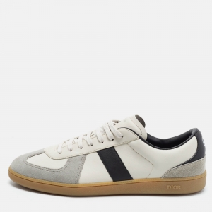 مملوكة مسبقًا Dior B01 Size 45 Tricolor Leather and Suede Low Top Sneakers