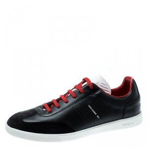 Dior Homme Tricolor Leather And Suede B01 Low Top Sneakers Size 44
