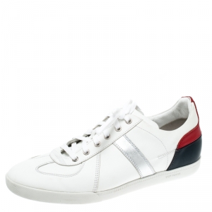 Dior Homme Multicolor Leather Lace Up Low Top Sneakers Size 43