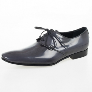 Christian Dior Grey Lace Up Dress Shoes Size 43