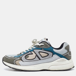 Dior Tricolor Mesh and Rubber B30 Sneakers Size 43