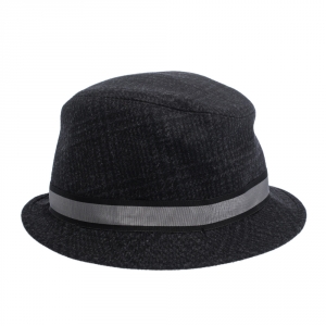 Dolce & Gabbana Black Cashmere Wool Bucket Hat