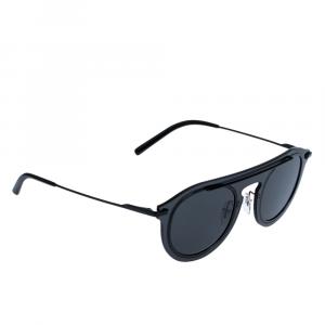 Pre Owned Dolce & Gabbana Black/Grey DG2169 Sunglasses