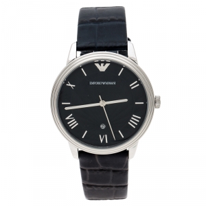 Emporio Armani Blue Stainless Steel AR1651 Men's Wristwatch 41 mm