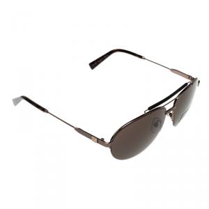 Ermenegildo Zegna Brown EZ 0007 34JAviator Sunglasses