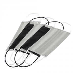 Non-Medical Reusable Grey and Black Face Mask - Pack Of 5 (Available for UAE Customers Only)