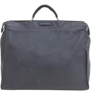 Fendi Black Leather Peekaboo Bag