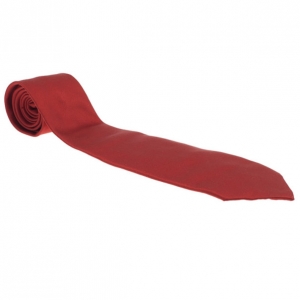 Pre Owned Giorgio Armani Red Silk Tie