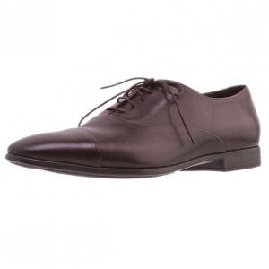 Giorgio Armani Brown Leather Oxfords Size 44.5