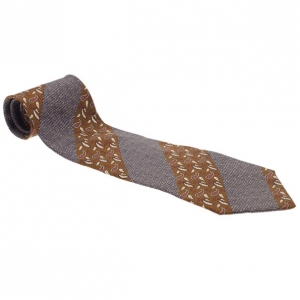 Pre Owned Giorgio Armani Two Tone Tie