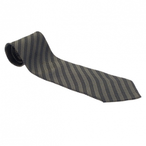 Pre Owned Giorgio Armani Navy Blue Tie
