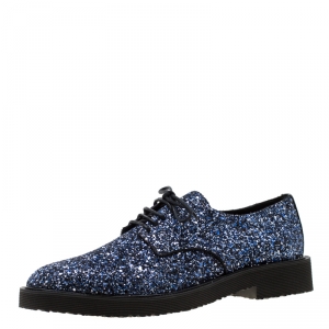 Giuseppe Zanotti Two Tone Coarse Glitter Tyson Derby Size 43