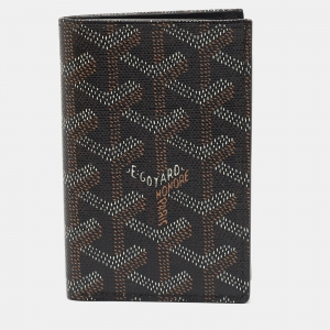 Goyard Brown Goyardine Coated Canvas Saint Pierre Bifold Card Holder