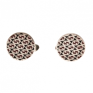 Gucci GG Sterling Silver Cufflinks